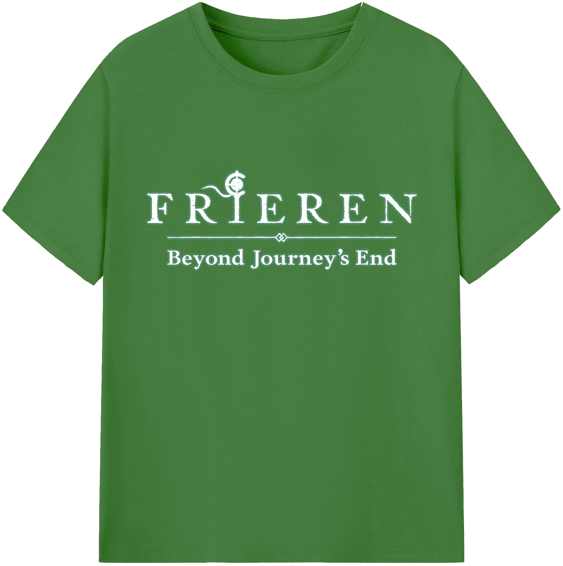 （画像用） 葬送のフリーレン Frieren レディースカジュアルプリントTシャツ（綿100％）